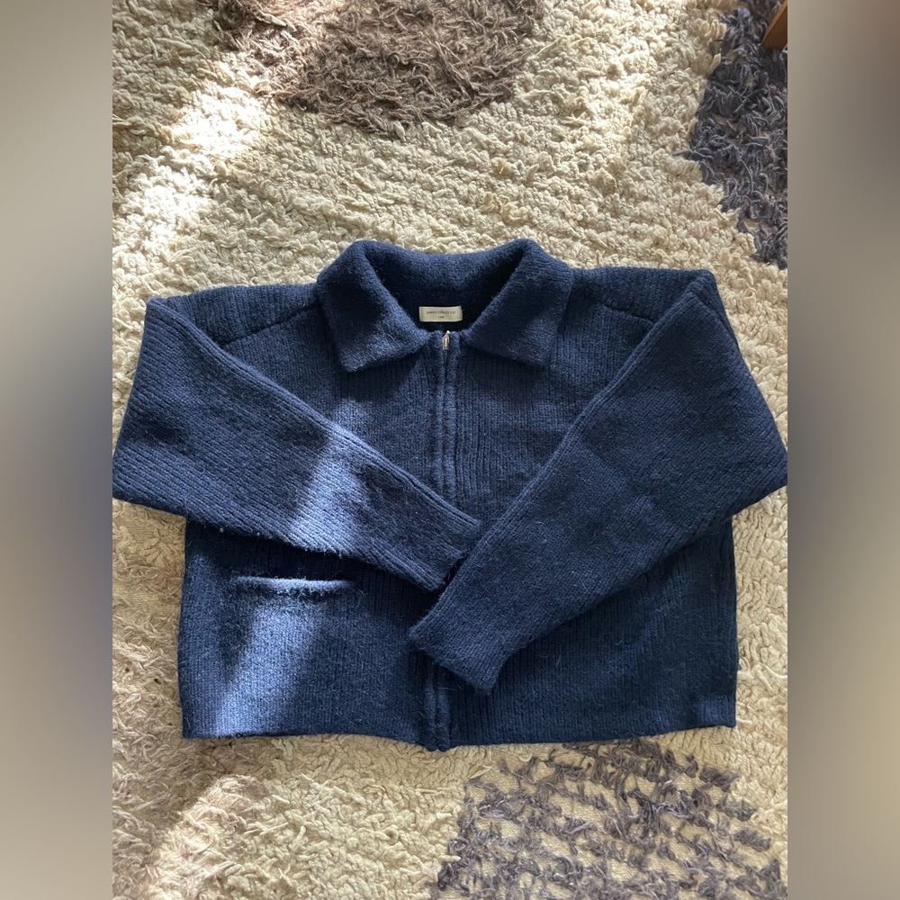 James Street Co Reid Cardigan Navy